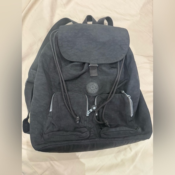 Kipling Handbags - Kipling Black Backpack w/laptop protector